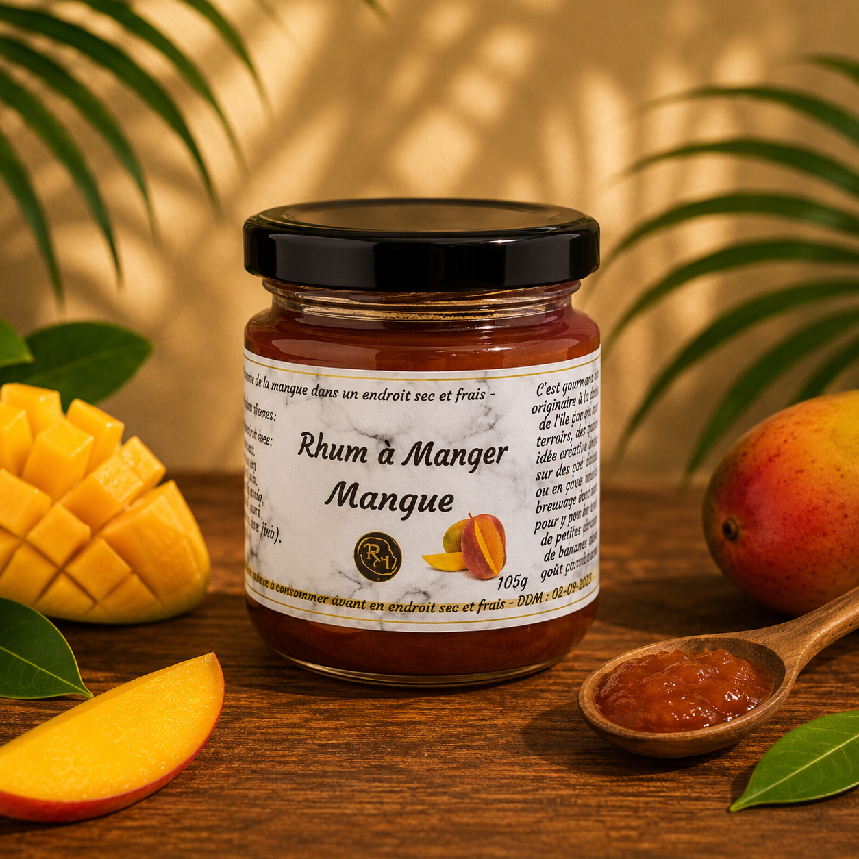 Rhum à manger Mangue