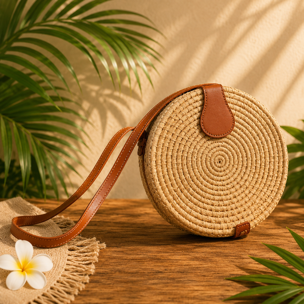 Sac Bali en rotin